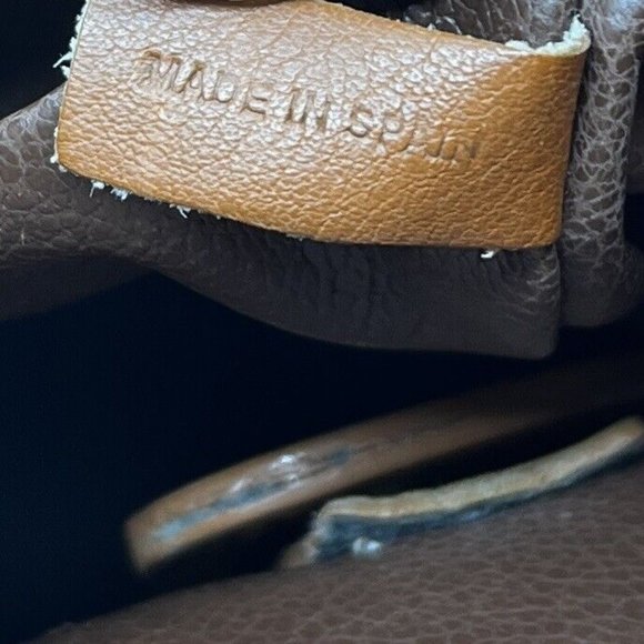 Vintage Christian Dior Tan Brown Leather CD Flap Mini Backpack - Picture 5 of 11